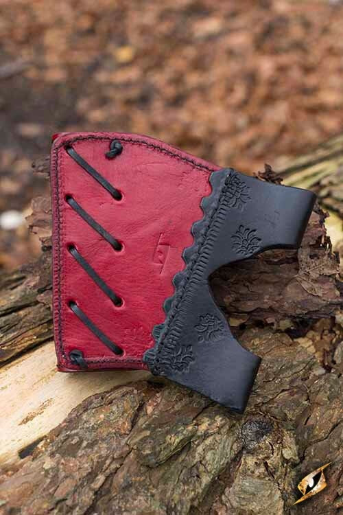 LARP Schwerthalter Imperial, rot schwarz