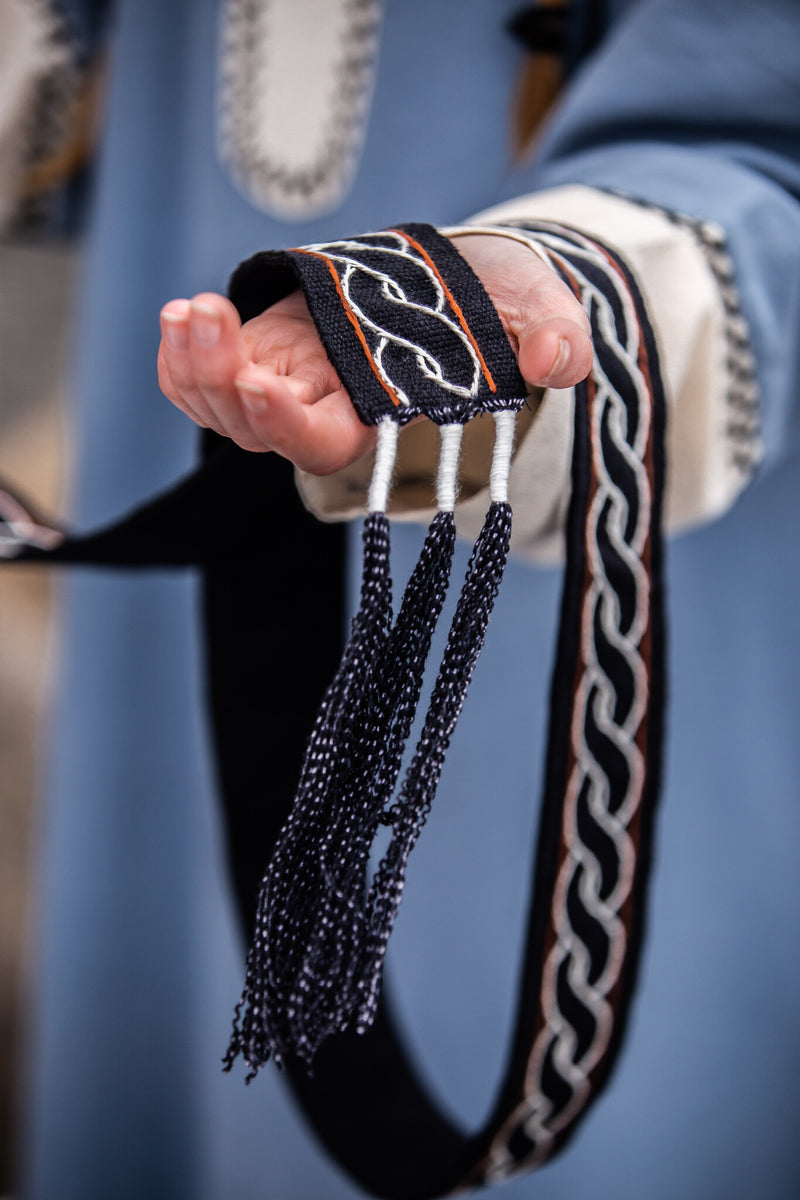 Viking Gürtel Elina, schwarz, 235 cm