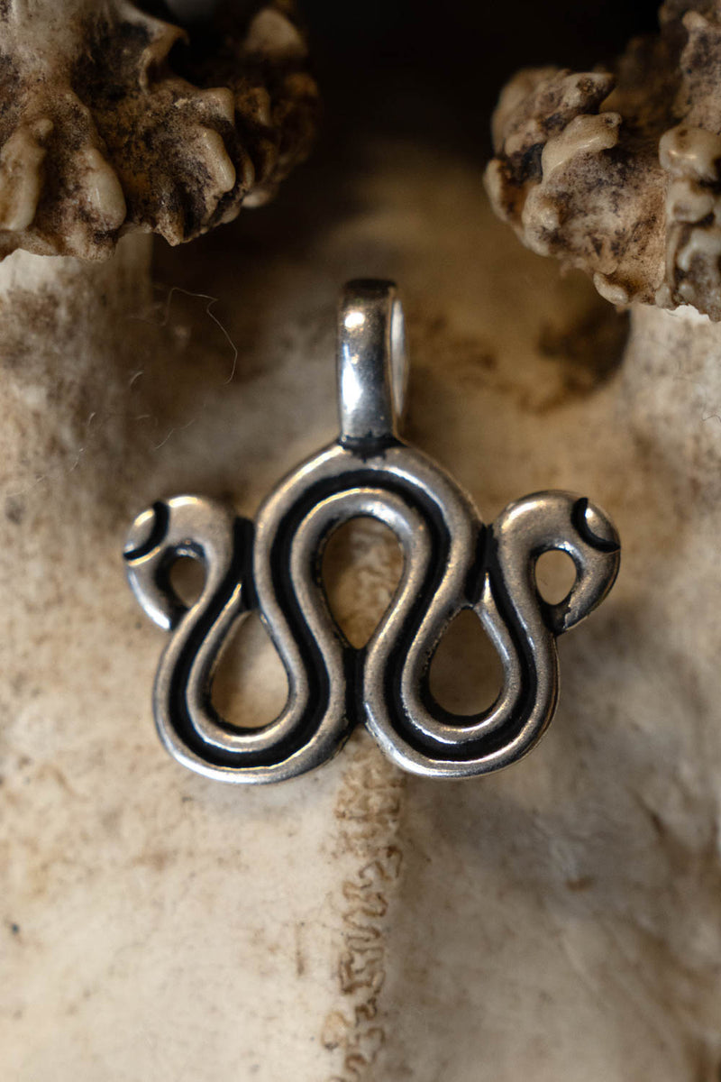 Wikinger Schmuckverteiler, versilberte Bronze