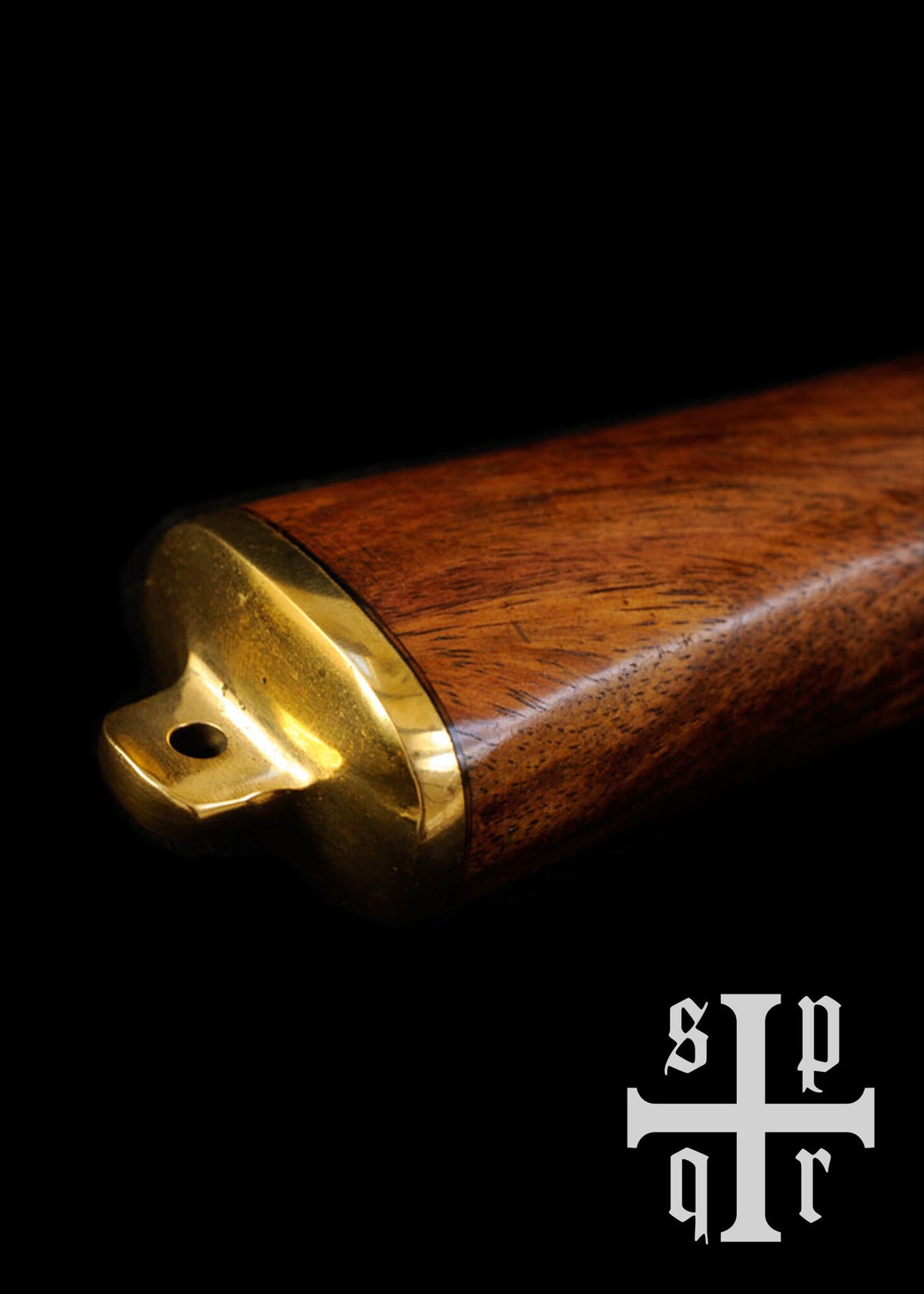 Vikingsax Wexford i damaskusstål, semi-skarp