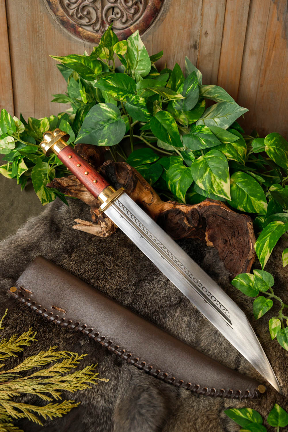 Anglosaxisk sax British Museum, halvvass