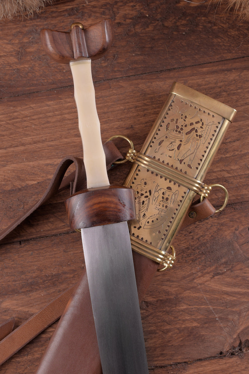 4e eeuwse Germaanse spatha, semi-scherp