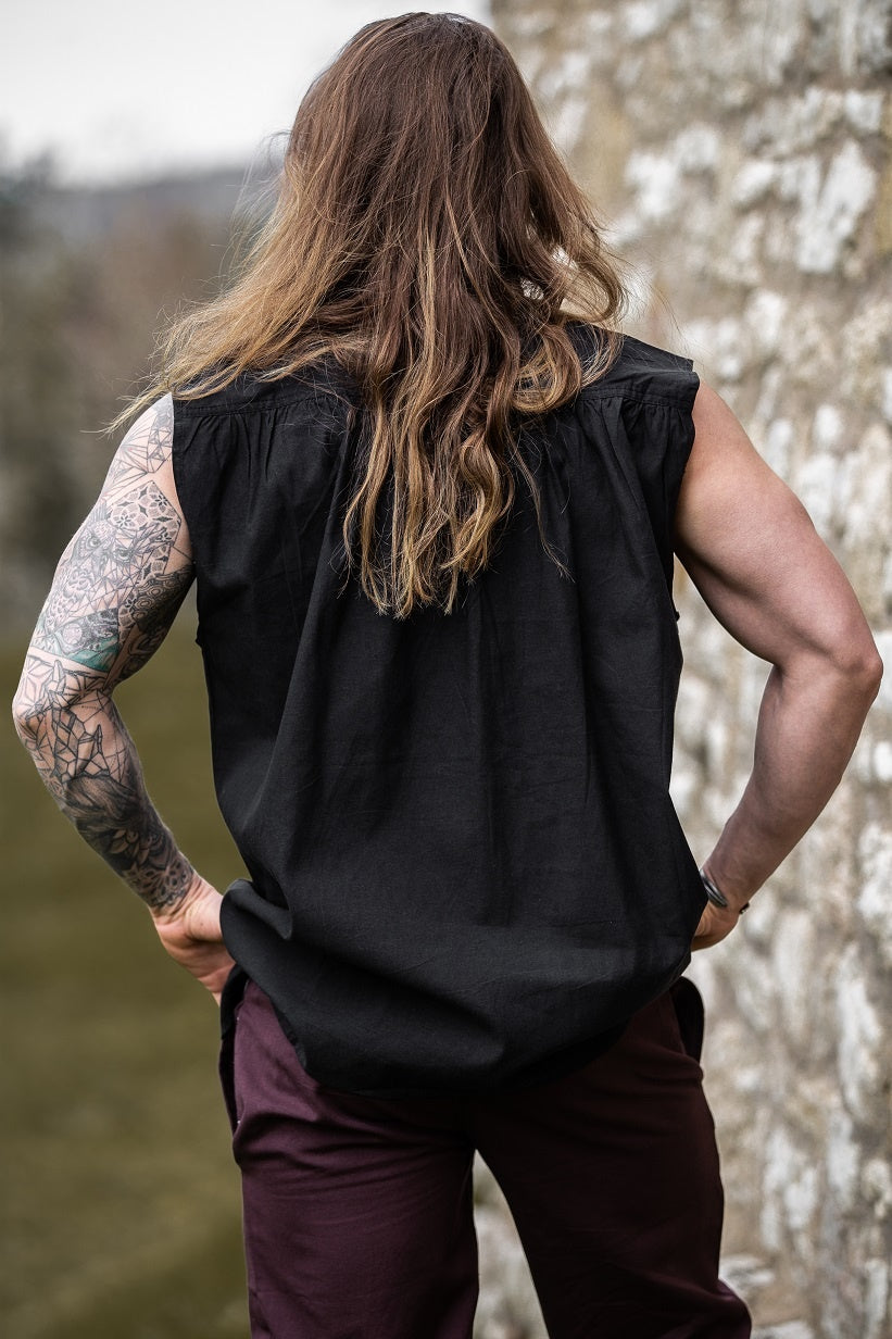Medieval shirt Louis, black