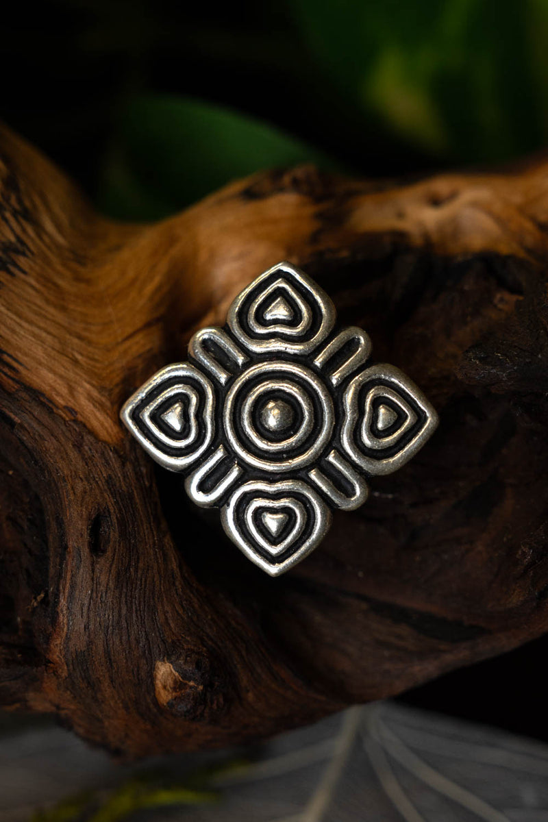 Viking tasbeslag Birka, verzilverd