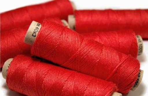 Leinengarn rot 50 m
