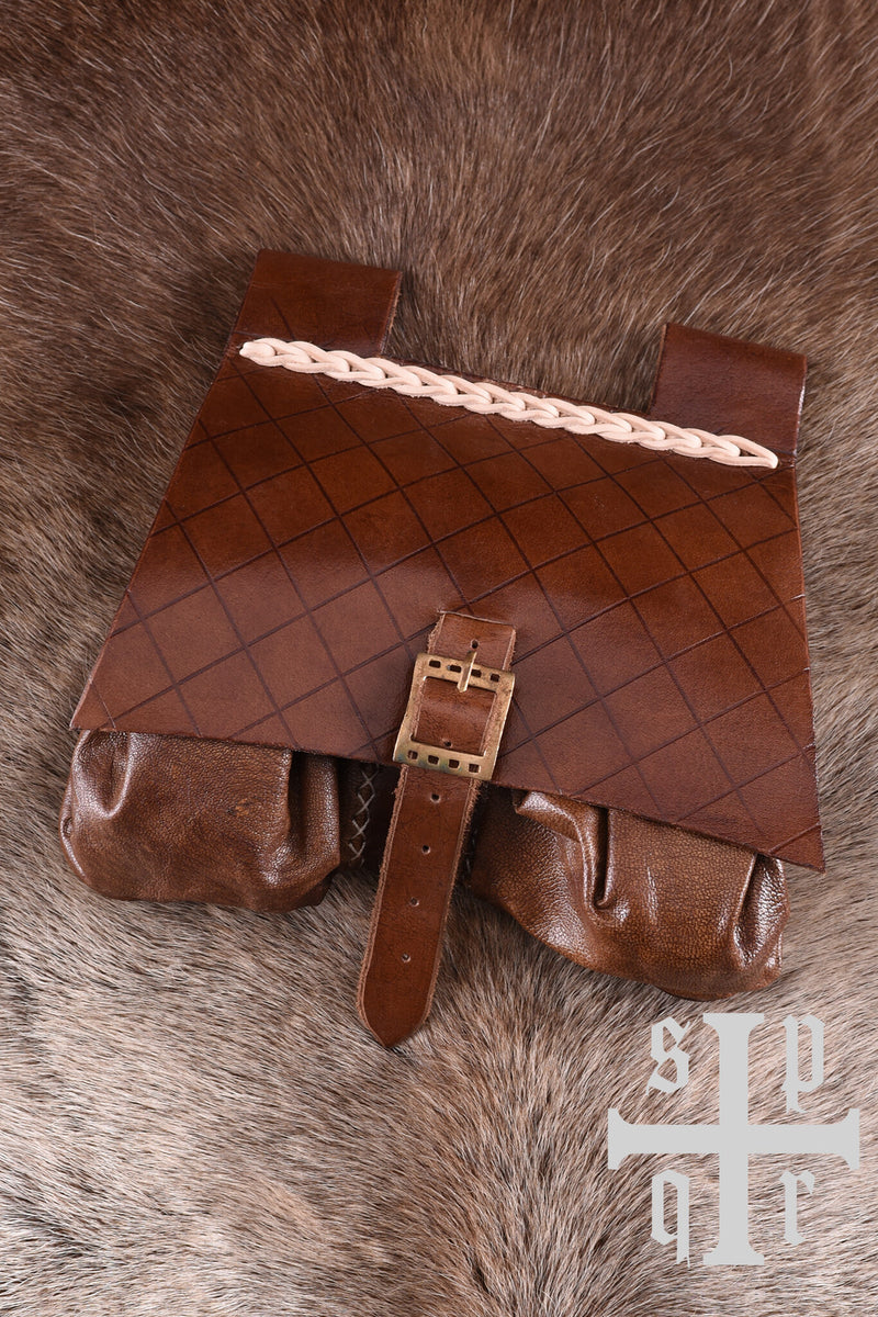 Medieval belt pouch 14th century