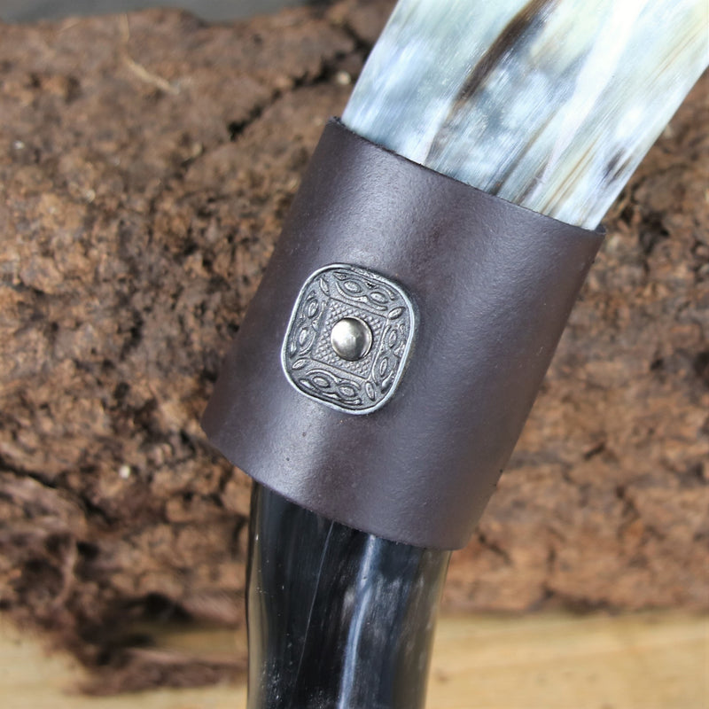 Porte-corne Tarek, brun