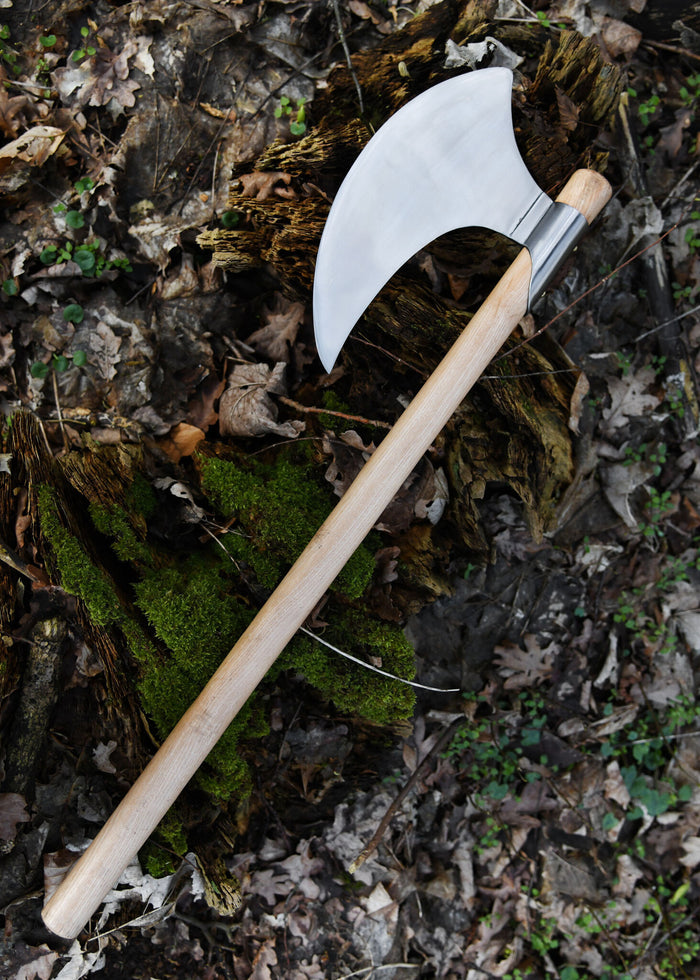Gotisk skægøkse med langt skæg, semi-skarp
