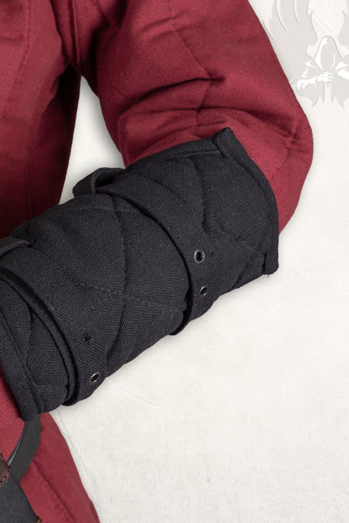Gambeson bracers Arthur zwart