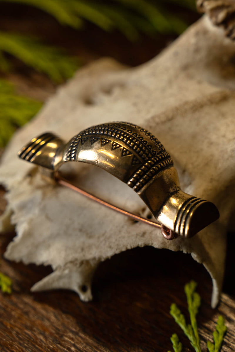 Fibula Vendel, bronzo