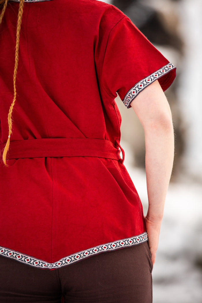 Valkyrie tuniek Brynhild, rood