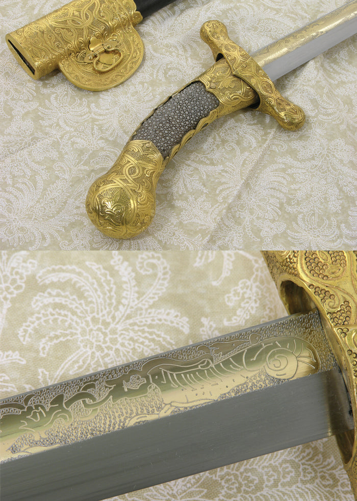 Charlemagne sabre, sharp