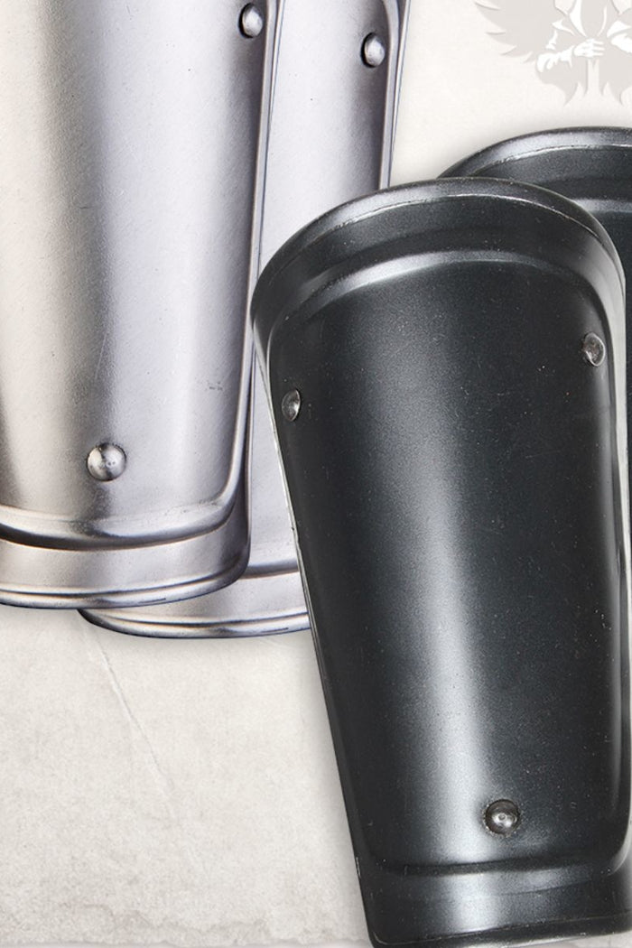 Adam bracers, onderarmbeschermers, gebronsd, 1.2 mm