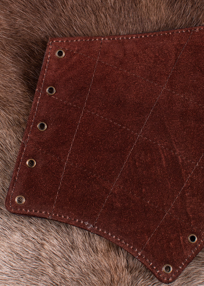 Uhtred leather bracers, underarm guards