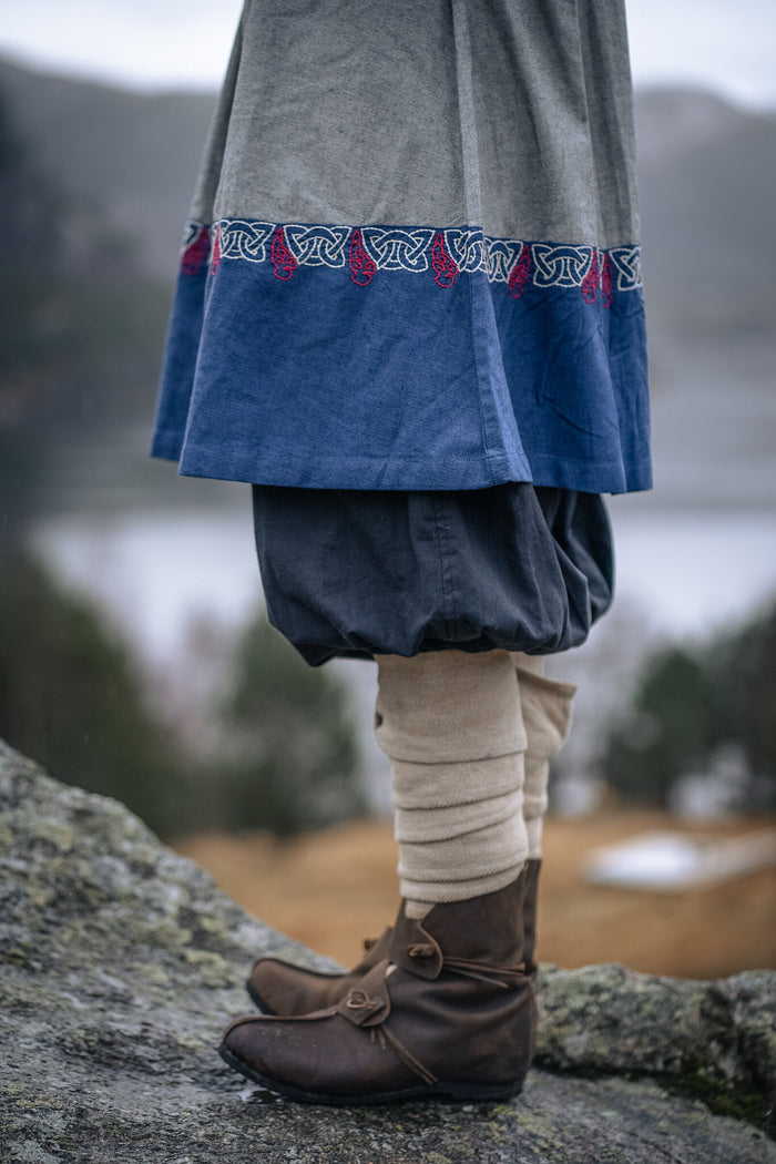 Wikińska tunika Haakon, szara