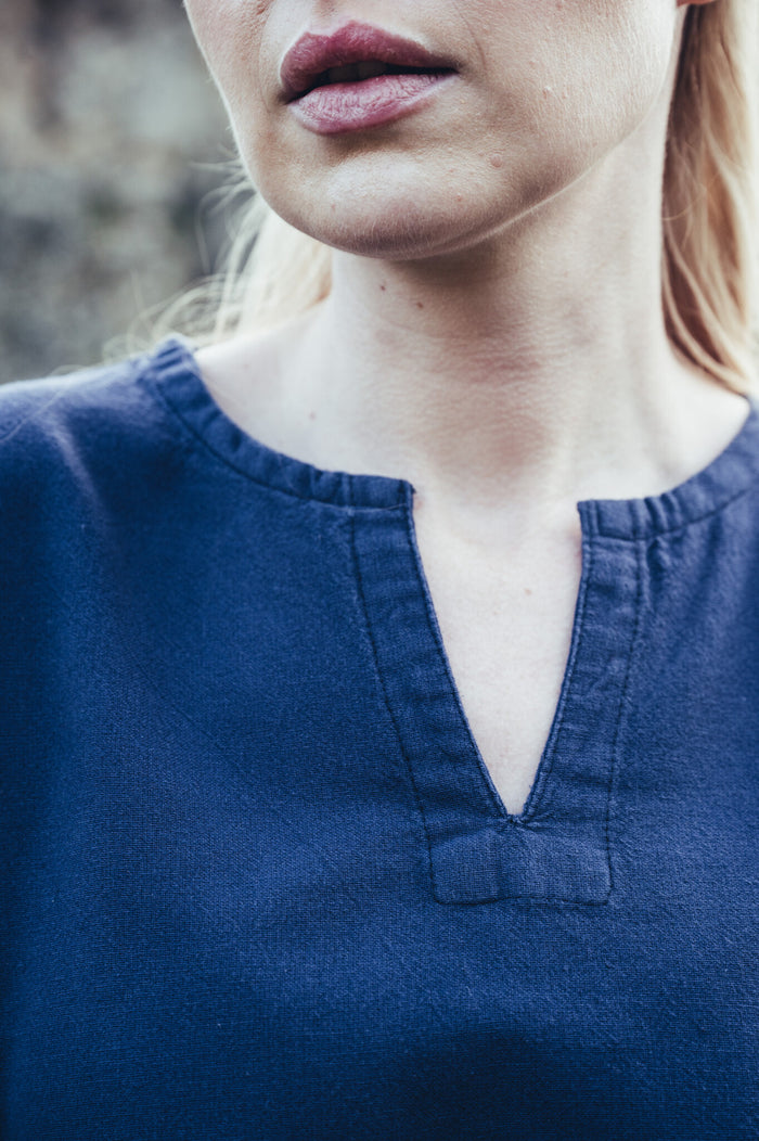 Vikingaklänning Valdis, blå