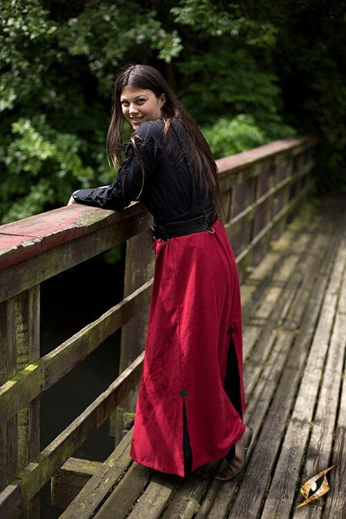 Battle skirt, red