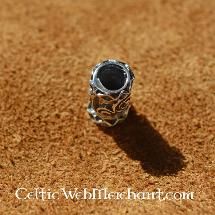 Silberne Wikinger Bartperle, Sterlingsilber