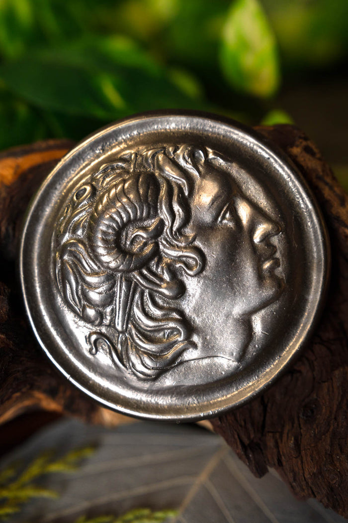 Romersk phalera Alexander den Store med Ammons horn