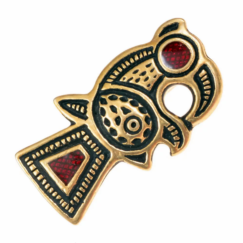 Frankijska brosza ptasia, brąz