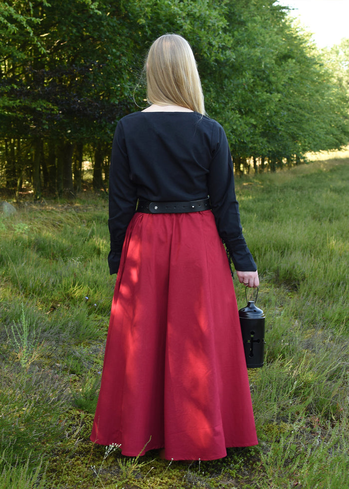 Medeltida blus Aubrey, svart