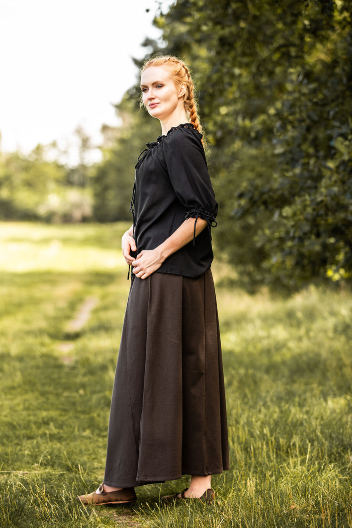Baroque blouse Julia zwart