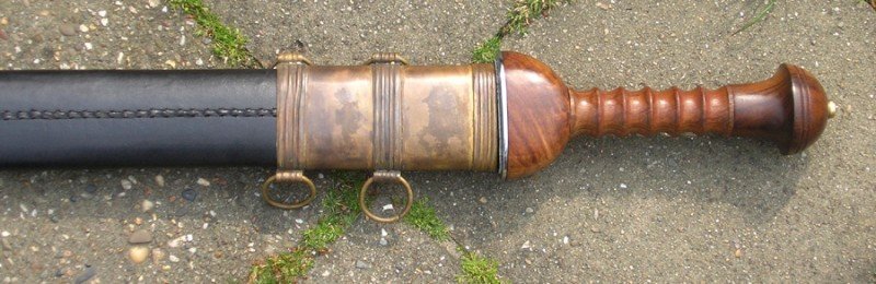 Gladius Ovidius, Pompéi, semi-tranchant