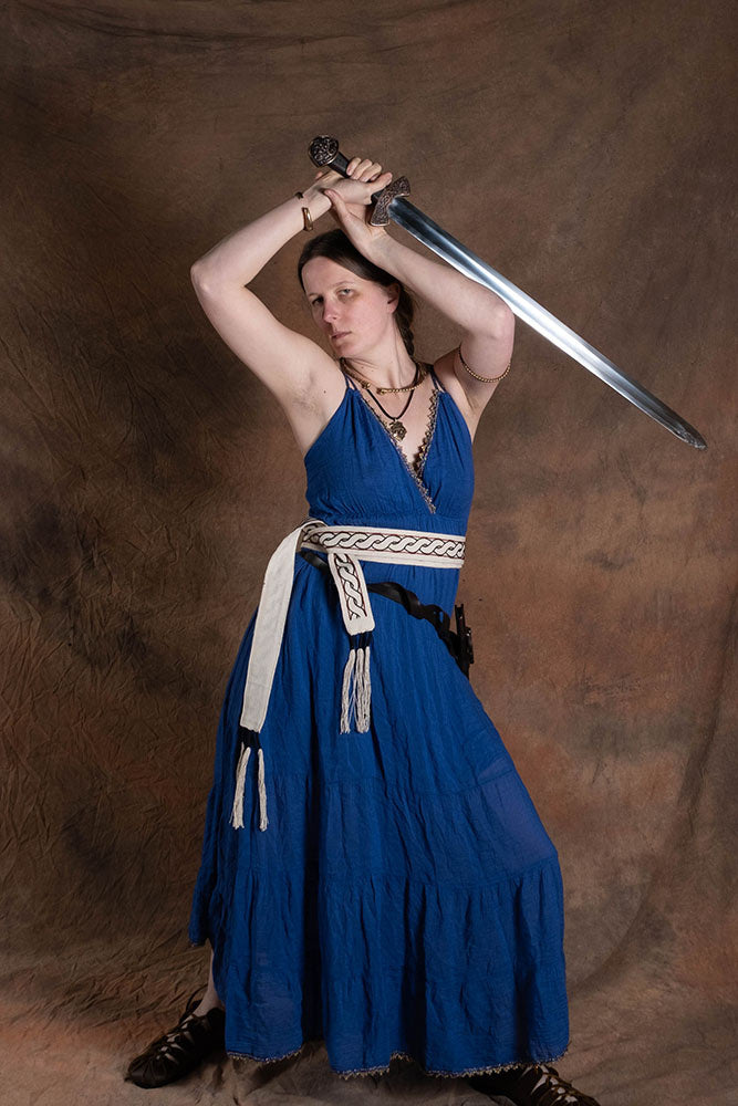 Göttinnenkleid Athena, blau