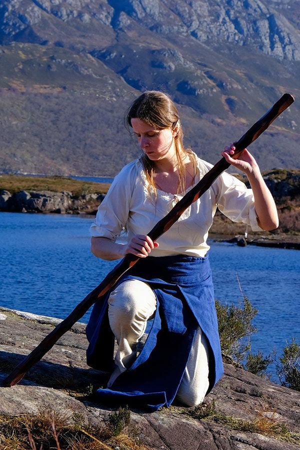 Wooden Quarterstaff, 150 cm, Foam Weapon
