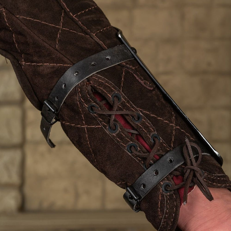 Brazales Markward, protectores de antebrazo, negros, 1,2 mm