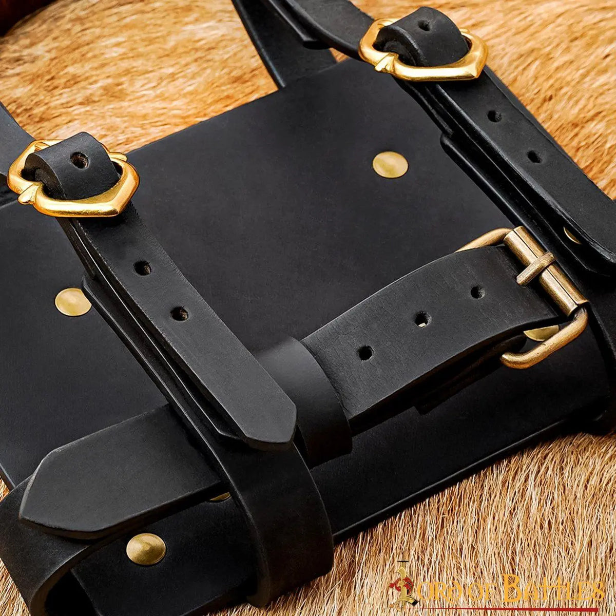 Boek houder voor aan riem, zwart