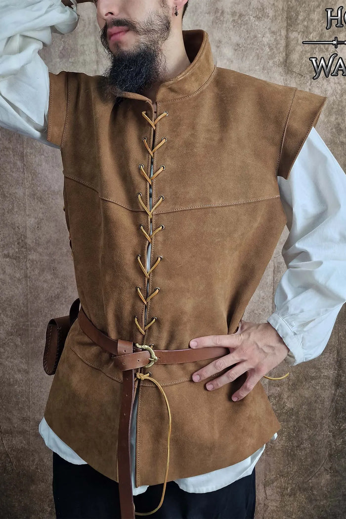 Buff coat du XVIIe siècle Philip, marron