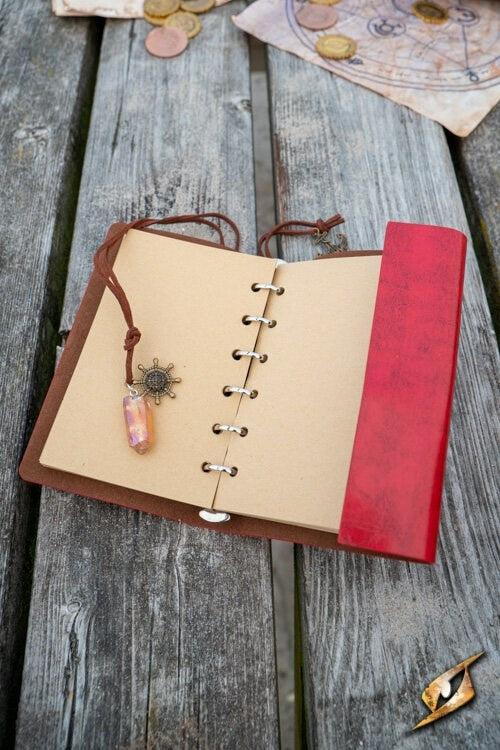 Piraten Tagebuch, rot