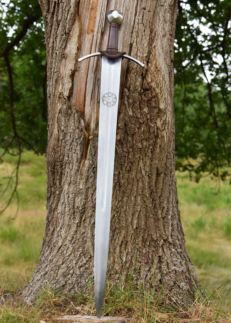 Toto ridder­sværd med skede, 13.–14. århundrede, semi-skarpt