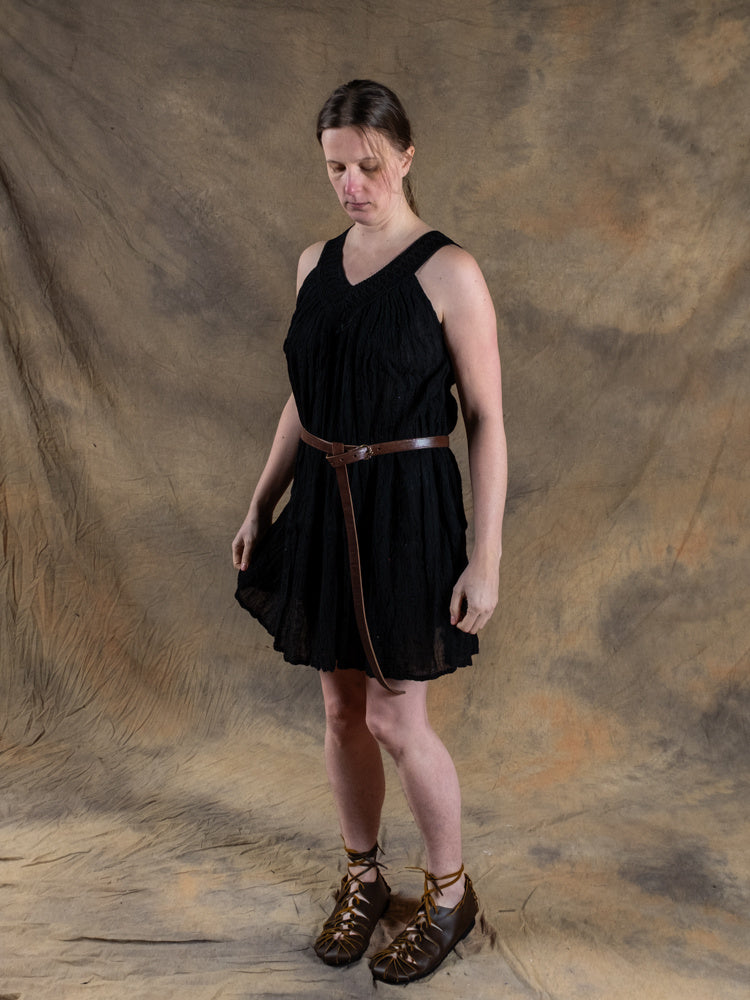 Goddess Dress Hera, short, black