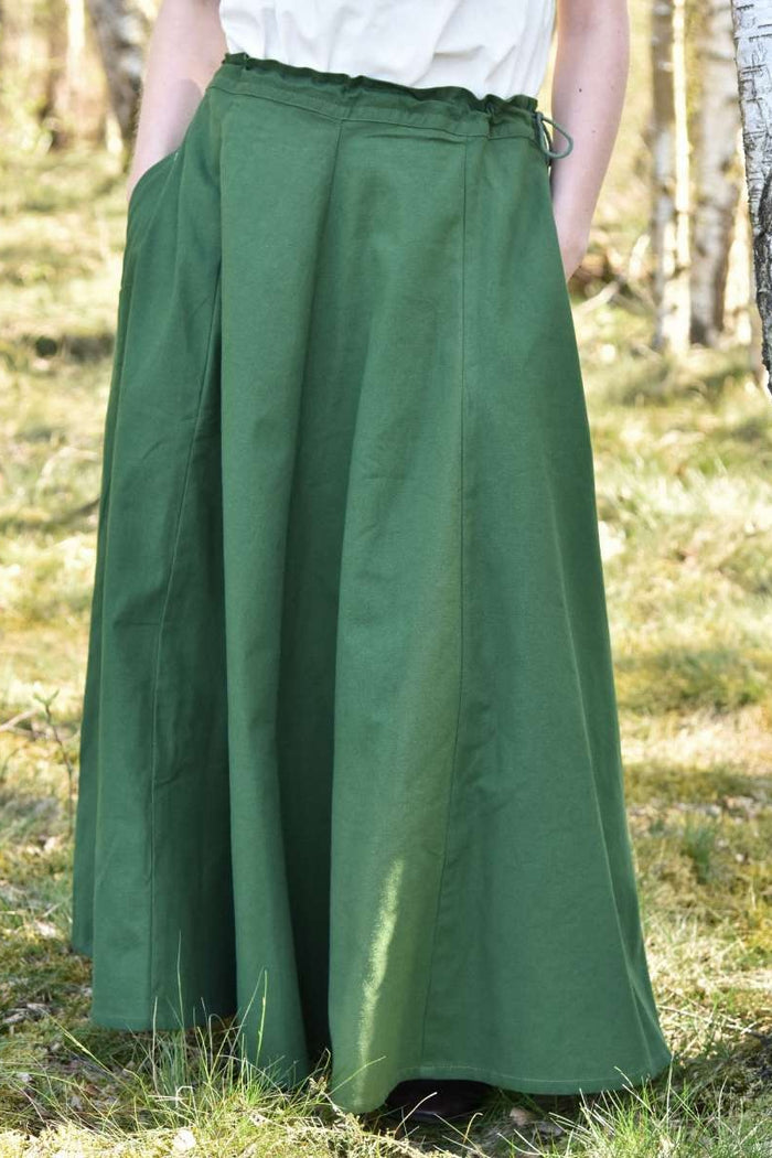 Middeleeuwse rok Melisende, groen