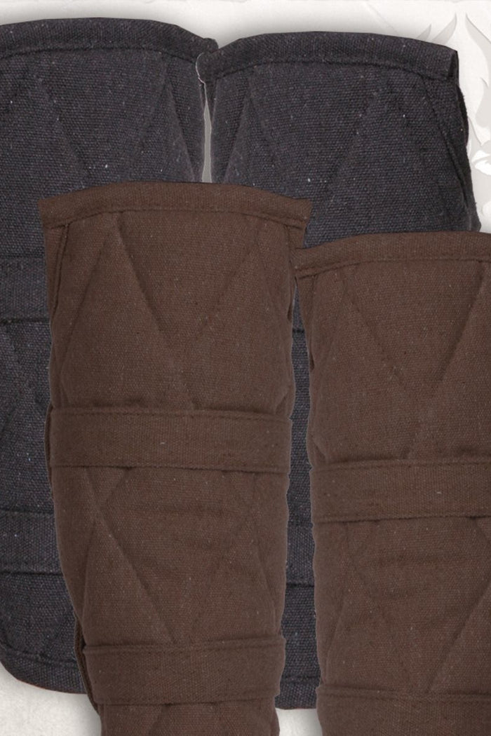 Gambeson bracers Arthur zwart
