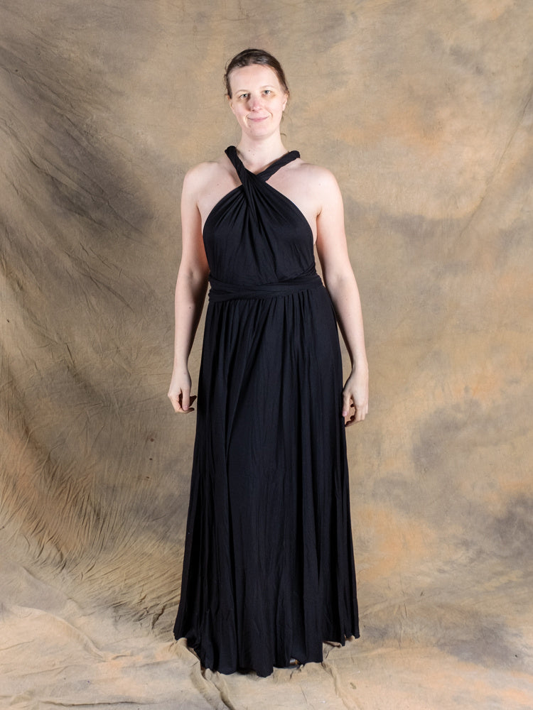Göttinnenkleid Aphrodite, schwarz