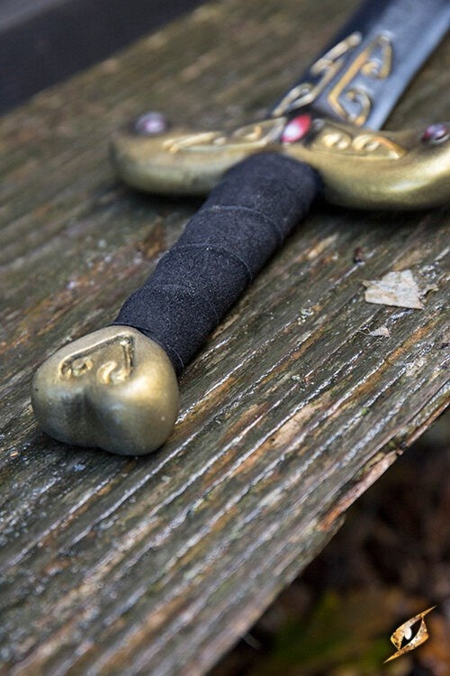 LARP meč drahokam 60 cm