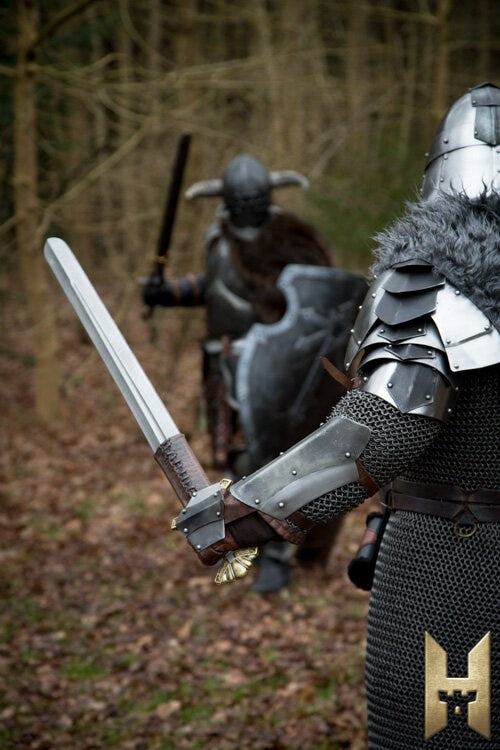 LARP sword Dreki Gold 85 cm