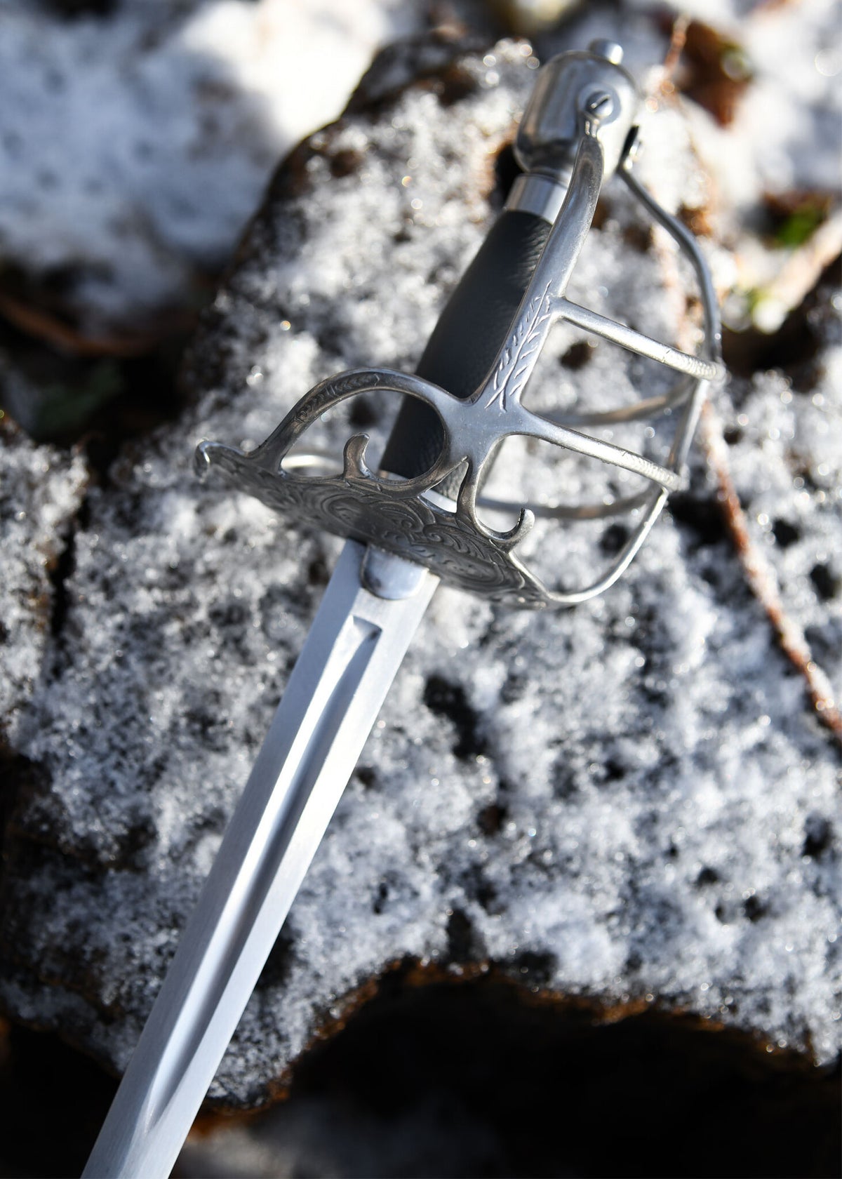 Mortuary hilt-sværd, sløvt (battle-readyt)