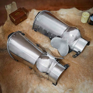 Laat 14e eeuws beenpantser, cuisses, 1.6 mm