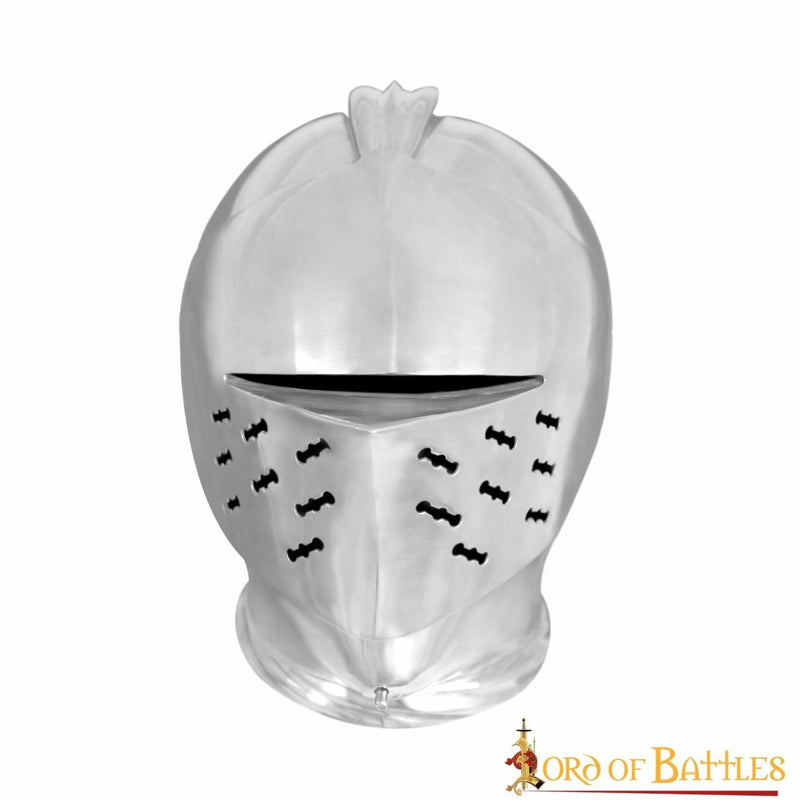 Armet aus dem 16. Jahrhundert, 1 bis 1,2 mm