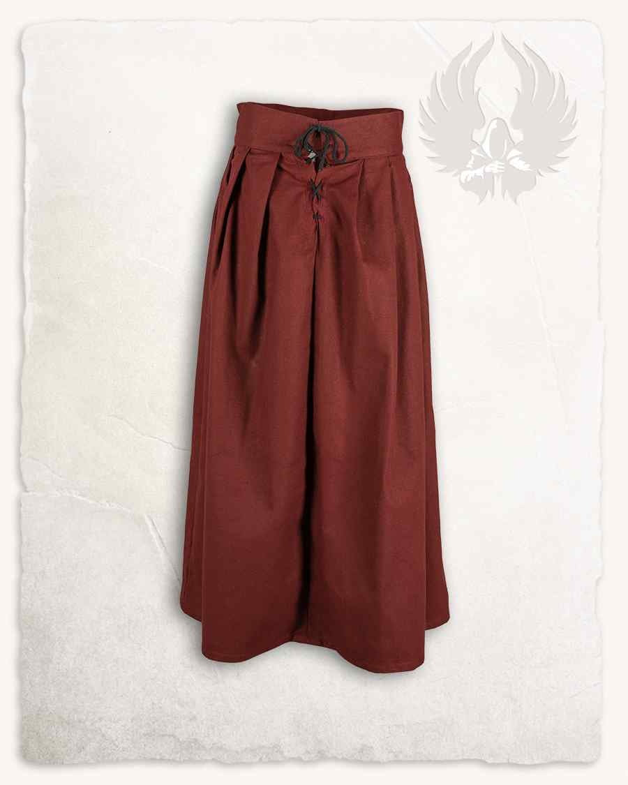 Anna rok, bordeauxrood