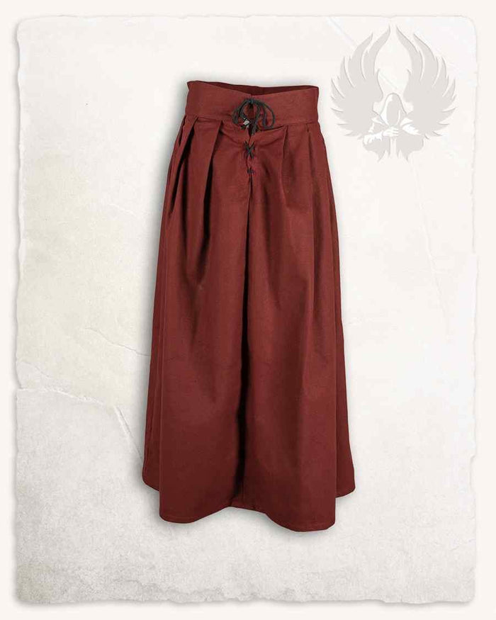 Anna rok, bordeauxrood