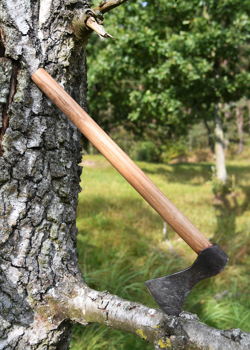 Wikiński topór, stal kuta ręcznie, typ A, półostry