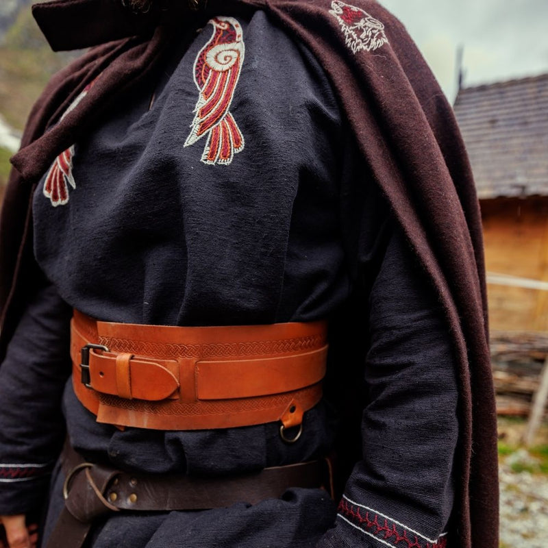 Vikingabälte Sigrid, ljusbrun