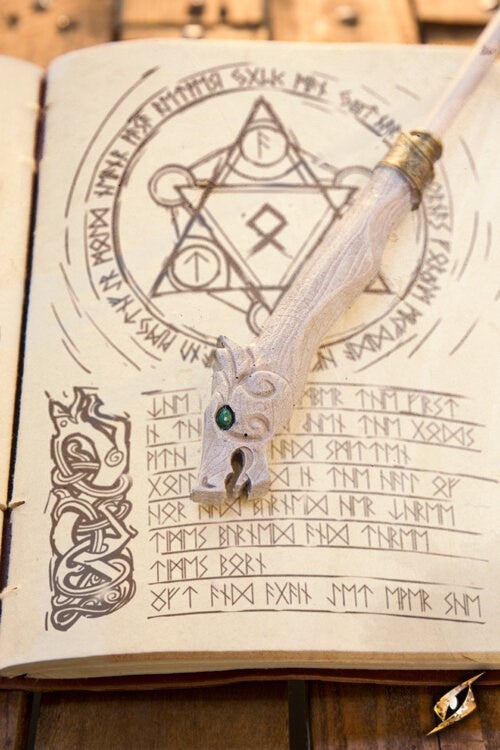 Zauberstab Fafnir, weiß