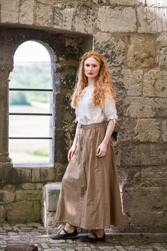 Skirt Inge, brown
