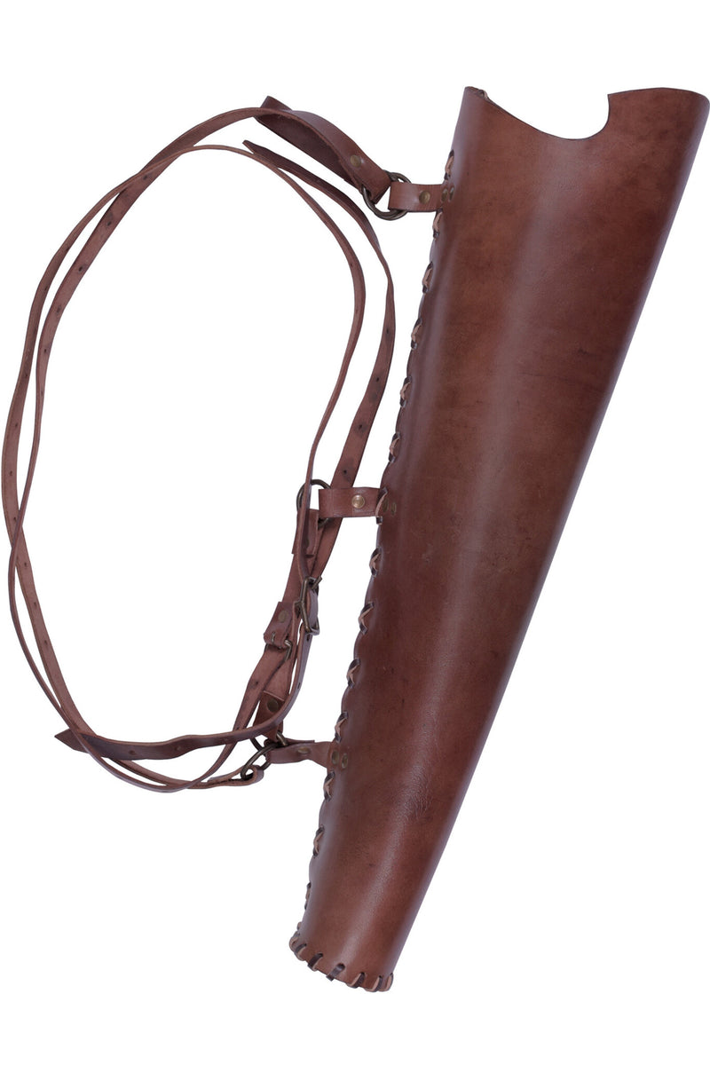 Dark brown quiver